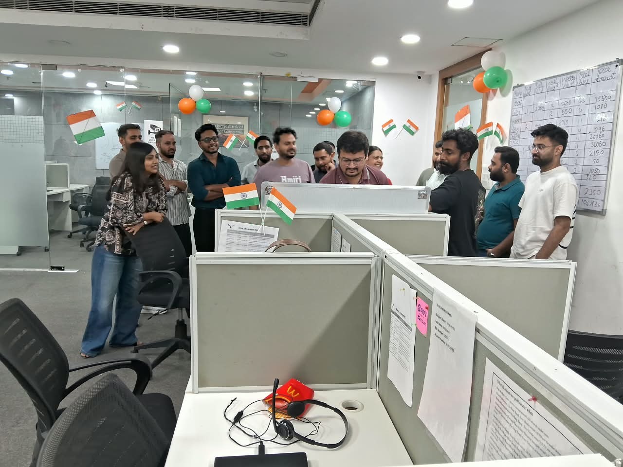 The Veye team at work